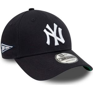 New York Yankees Cap - Team Side Patch - Limited Edition - 9FORTY - One size - Navy/White - New Era Caps - 9Forty - NY Pet Heren - NY Pet Dames - Petten