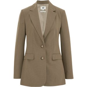 WE Fashion oversized blazer bruin