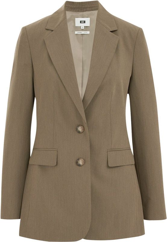 WE Fashion oversized blazer bruin