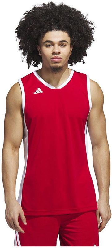 Adidas - 3G Speed Reversible - Mouwloos T-shirt - Rood