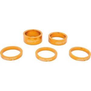 Contec Spacer Set 1 1/8 Inch 3x5/1x10/1x15mm Alu - Oranje