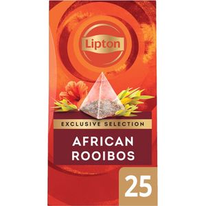Lipton tea exclusive selection african rooibos - 6 x 25 builtjes