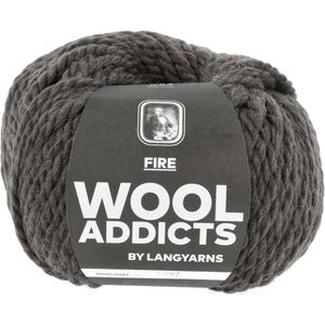 Lang Yarns Wooladdicts Fire donkerbruin 67