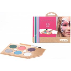 Namaki Schminkset – Thema schmink – Make up Kinderen – Face Paint pallete - Magical Worlds – 6 kleuren – 6 x 2.5 gram