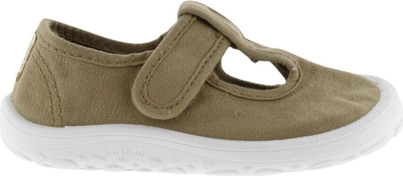 Victoria Unisex Barefoot Bosco Canvas Sandals DREC & Strap 1370108 for Kids LAUREL 25