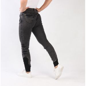Harry's Horse Rijbroek Novi Denim Full Grip Jet Black - 34