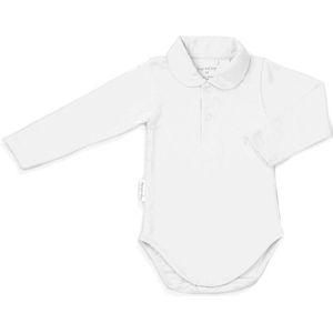 Frogs and Dogs - Polo Romper - Wit - Maat 56 - Meisjes