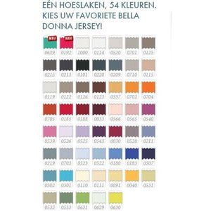 Bella Donna Hoeslaken  Jersey - 90x190-100x220 - pistache