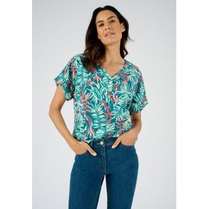 Damart - Climatyl vloeiende top, in jerseytricot - Dames - Roze - M