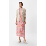 comma - Lange Rok - Viscose - Kokerrok