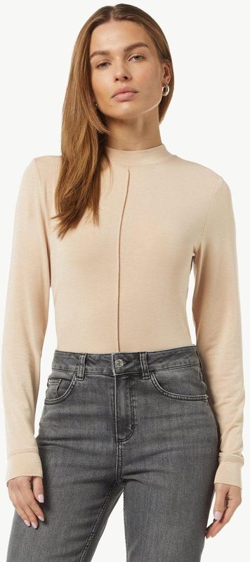 comma - T-Shirt - Slim Fit - Lange Mouwen