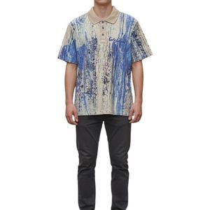 Carlo Colucci Heren Polo Blauw C4119/591