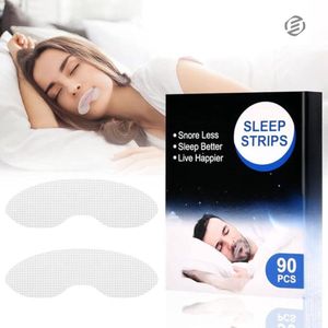 Equivera Mondtape - 90 Stuks - Mouth Tape - Mondpleisters - Slaaptape - voor Beter Slapen - Adem door je Neus - Mondpleister