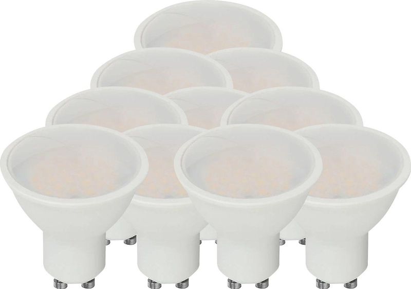 V-TAC - LED Spots - Wit - GU10 - 10W - Set van 10 - 1000 Lumen - 4000K