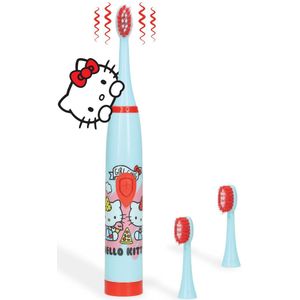 Hello Kitty Elektrische Tandenborstel Kind - Tandverzorging - Hello Kitty Producten - Vanaf 3 Jaar - Blauw, Rood