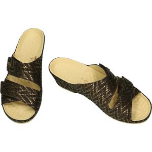 Vital -Dames - brons - slippers & muiltjes - maat 39