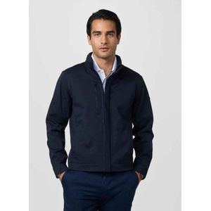 Hackett London - Commuter - Sweater - Marineblauw - Waterafstotende Fleece Stof