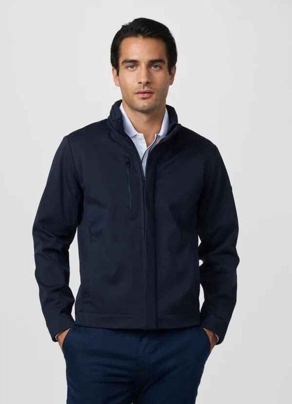 Hackett London - Commuter - Sweater - Marineblauw - Waterafstotende Fleece Stof