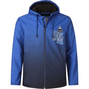 Jan Vanderstorm - LISAKKI - Softshelljack - Blauw - Comfort Fit