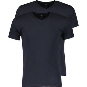 Jac Hensen 2 Pack T-shirts - Extra Lang - Bla - S