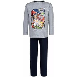 Kinderpyjama - Paw Patrol - Grijs met Blauw - Maat 98/104