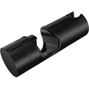 Glijstuk douche - Douchekophouder universeel - Douchebeugel - Douchestang - Doucherailhouder -19-25mm - Mat Zwart