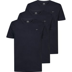 Petrol Industries - Heren 3-pack T-shirts - Blauw - Maat XXXL