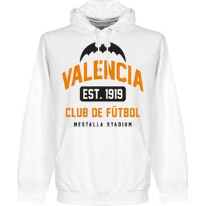 Valencia Established Hooded Sweater - Wit - Kinderen - 128