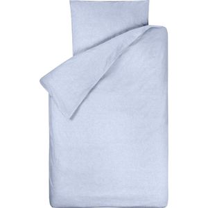 BINK Bedding Dekbedovertrek Bo Blue junior 120x150 cm ( + 1 sloop 60 x 70 cm)