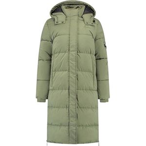 Malelions Matt Long Puffer Winterjas Dames - Maat L