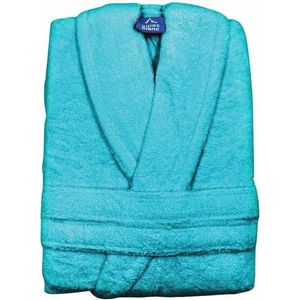 Comfortabele Badjas met Sjaalkraag en Capuchon in Katoen en Bamboe