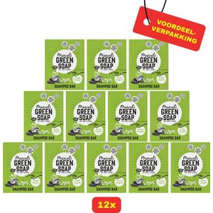 12x - Marcel's Green Soap Shampoobar Tonka & Muguet 12x 90 gr - Voordeelverpakking!