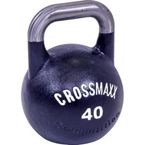 Crossmaxx® Competitie kettlebell 40kg, zwart
