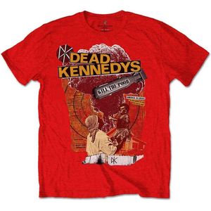 Dead Kennedys - Kill The Poor heren unisex T-shirt rood - L