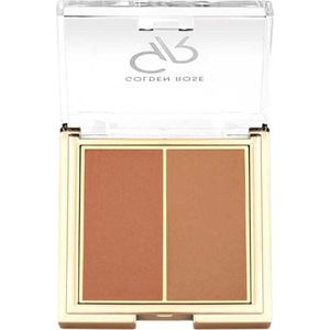 Golden Rose - Iconic Blush Duo 03 - Rosy Bronze - Getinte