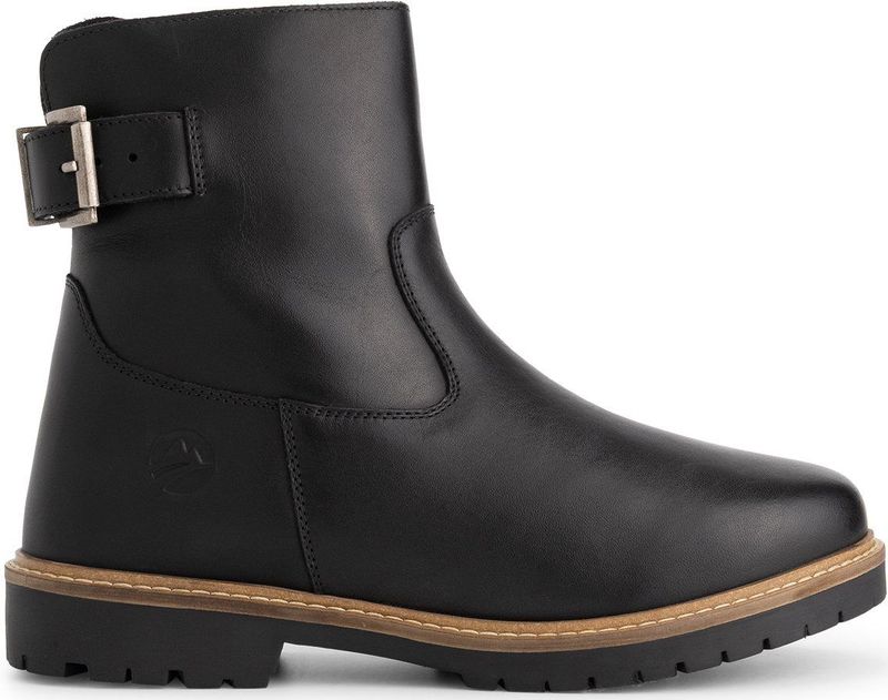 Travelin' - Tingvoll - Enkellaars - Zwart - Wolgevoerd