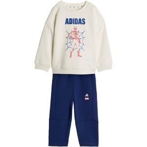 adidas Sportswear ADIDAS MARVEL SPIDER-MAN JOGGINGPAK - Kinderen - Wit- 104