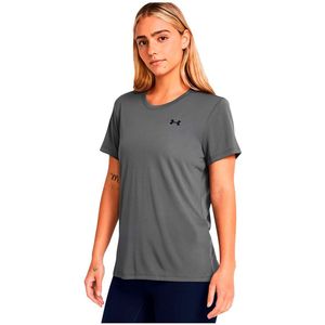 Under Armour - Tech Solid SSC - T-shirt - Zwart/Wit - Korte Mouwen