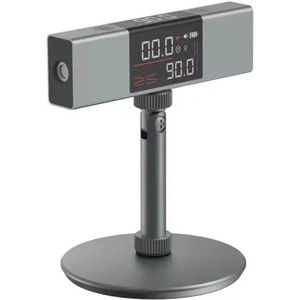 Slimme laserafstandsmeter RC devices - inclusief stand - LCD-display | Smart RC hoekmeter | 360 graden laser hoekmeter | double-sided laser | LED display screen | Precisie hoekmeting tool|360 degree angle mini laser | hoek meetgereedschap met beugel