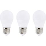 Bemko Premium LED Lamp E27 - vervangt 50W (7.5W) - 740lm - 4000K Neutraal Wit - 230V - 3 stuks