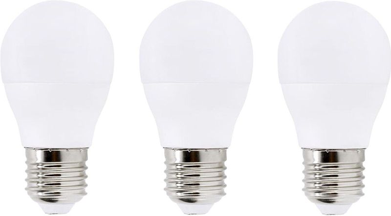 Bemko Premium LED Lamp E27 - vervangt 50W (7.5W) - 740lm - 4000K Neutraal Wit - 230V - 3 stuks