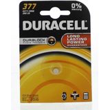 Duracell Duralock Knoopbatterij 377 Sbl1 - 1 stuks