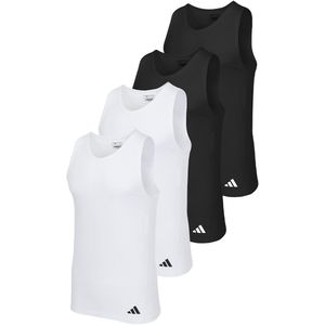 adidas Heren onderhemd 4 pack Active Flex Cotton Ergonomic