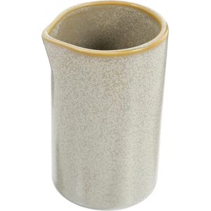 Keramisch melkkannetje - serveerkan voor koffie en sauzen - zwart