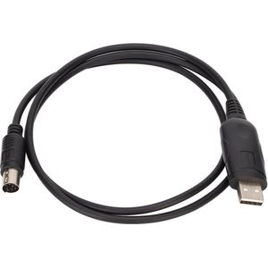 Programmeerkabel 8-pins Mini DIN-stekker - Stabiele Schrijffrequentiekabel voor FT‑100D FT‑817 FT‑857 FT‑897 - CT‑62 Compatibel .
