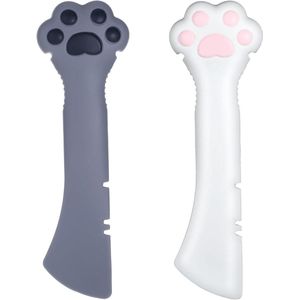 Kattenvoer lepel voor nat voer - 2 stuks