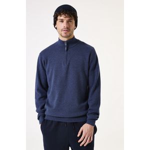 GARCIA - Gebreide Trui - Blauw