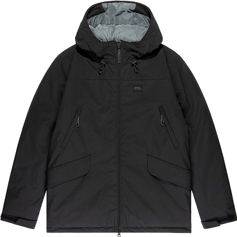 Vintage Industries KIRK JACKET Heren Winterjas - zwart - S