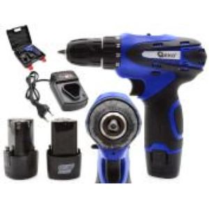GEKO Accuboormachine 18V - 2 Li-Ion Accu's - LED Werklicht - Variabele Snelheid