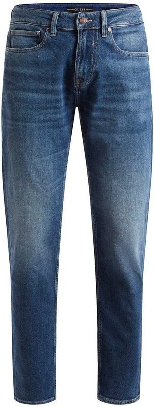 Guess - Angels - Spijkerbroek - Blauw - Slim Fit - Bi-stretch Denim
